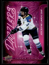 2024-25 Upper Deck PWHL Dazzlers Pink Jocelyne Larocque #DZ-20