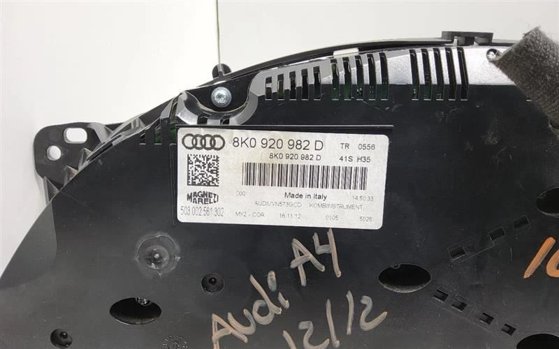 Velocímetro Sedán MPH Pantalla Multifunción Opt 9Q8 Se Adapta a 13 AUDI A4 Foto 3 de 4