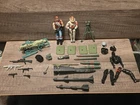 Lot of Miscellaneous GI Joe Action Figures and Items and Accessories