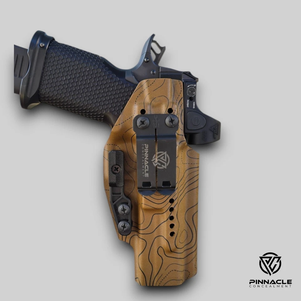 Pinnacle Ocultación Springfield Prodigy AIWB Apéndice Interior Cintura Funda Foto 2 de 4