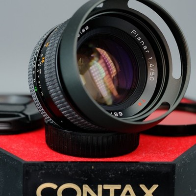 CARL ZEISS PLANAR 50mm F/1.4 - Contax Yashica mount lens made in Japan
