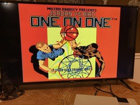 Nintendo NES Jordan vs Bird: One-on-One 1989 Cartridge And Manual Tested Working