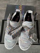 Bernie Mev Sparkle Serenity Women European 38, 7.5 Woven Shoes New in Box