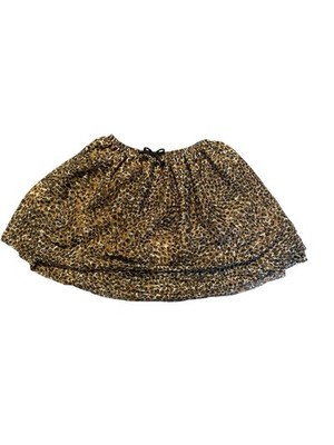 Old Navy Bubble Animal Print Skirt Brown Black Size 4T