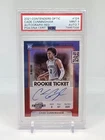 Cade Cunningham RC 2021-22 Contenders Optic Rookie Auto Red /99 PSA 9 #124