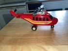 VTG Tonka Helicopter Red 8” Japan Pressed Steel #945 Toy Decor Collectible 1978