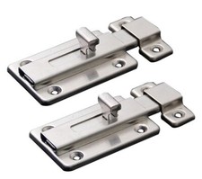 Stainless Steel Door Latch Sliding Lock Barrel Bolt 4-1/5"