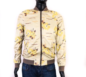 zara man yellow jacket