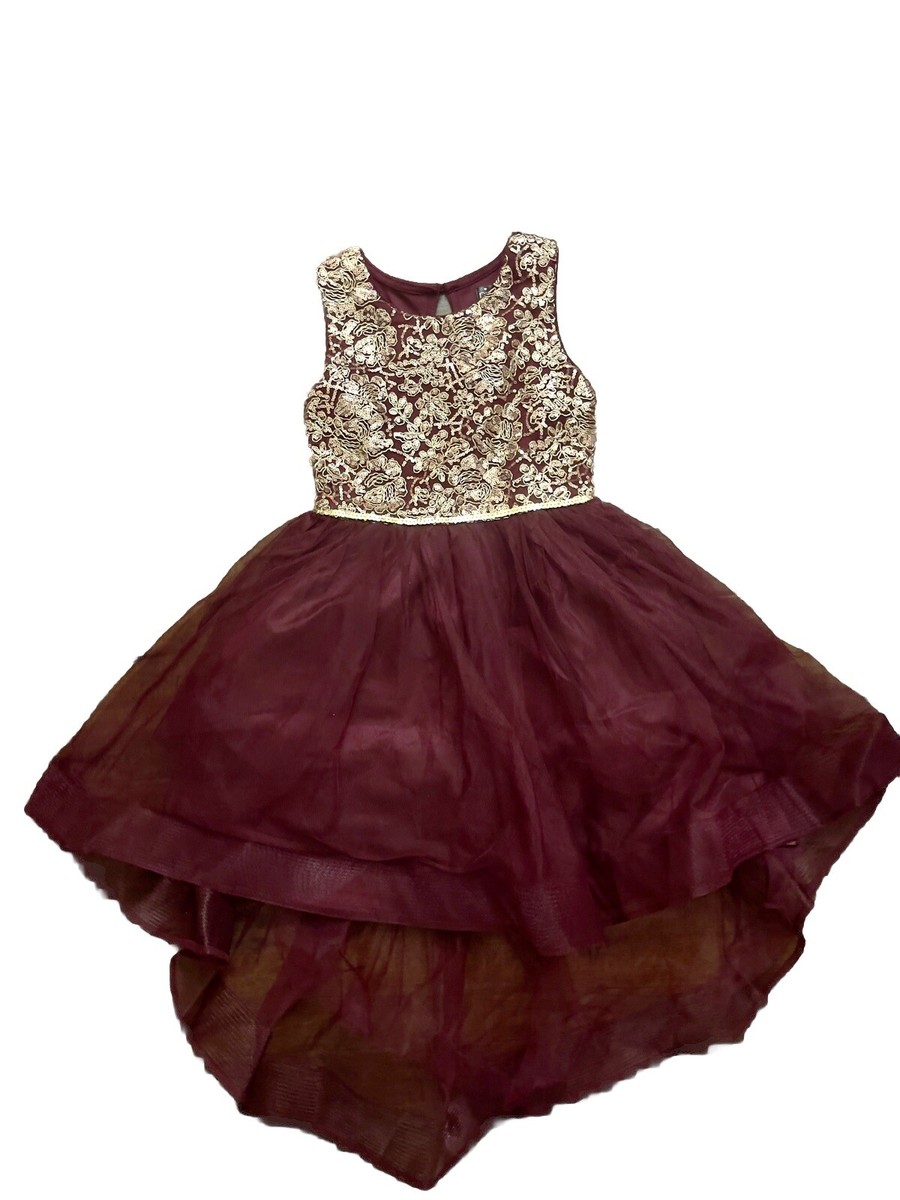 Pink & Violet Girls Dress Burgundy/Gold Size 8 Holiday Christmas WOT | eBay Pink & Violet Girls Dress Burgundy/Gold Size 8 Holiday Christmas WOT | eBay