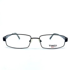 Timex L011 Eyeglasses Mens Black Metal full R...