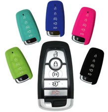 Key Fob Rubber Remote Cover for Ford 2023 2024 2025 Mustang F-150 Explorer Edge