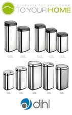 Kitchen Sensor Waste Bin Home Office Trashcan Touchless Various Sizes & Colours