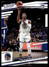2021-22 Panini Chronicles #55 Jonathan Kuminga RC Golden State Warriors