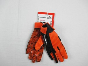 orange adidas gloves