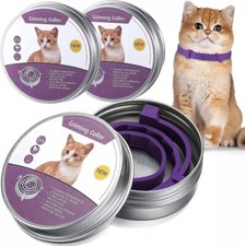Sentry Industries Calming Collar for Cats 3Ct Purple Assorted Sizes 3 Pack