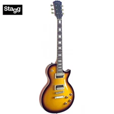 Stagg SEL-ZEB L Series Vintage Style Classic Electric Guitar - Vintage Sunburst