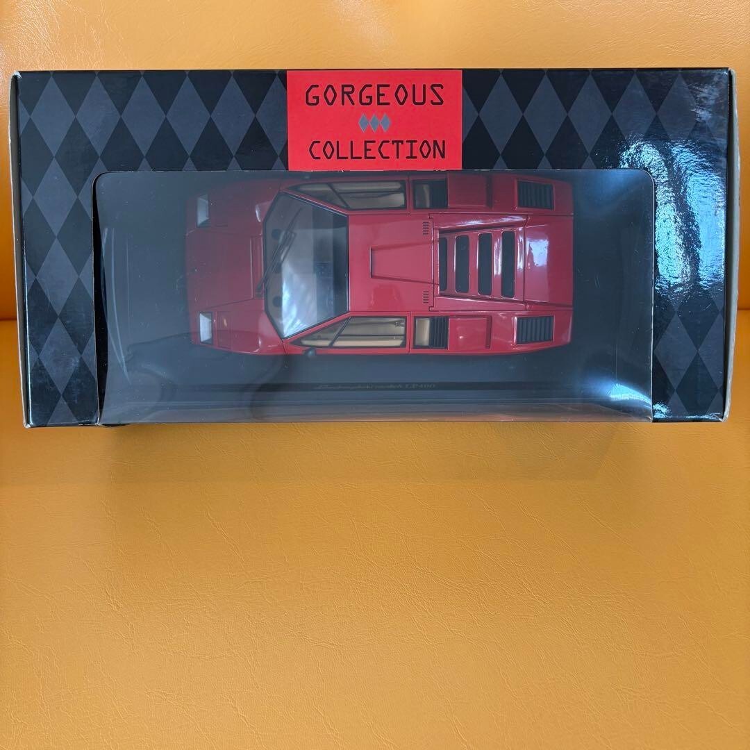 Kyosho 1/18 Lamborghini Countach LP400 Red Gorgeous