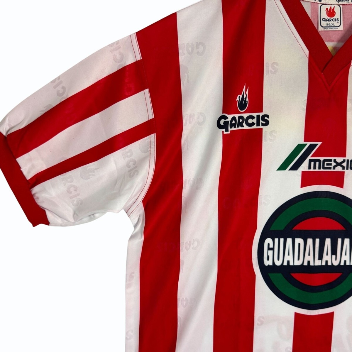 Garcis Mexico Soccer Futbol Jersey Guadalarjara #15 Size XL