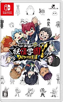 Nintendo Switch Yo-Kai watch Yokai Gakuen Y Wai Wai School Life cartridge only
