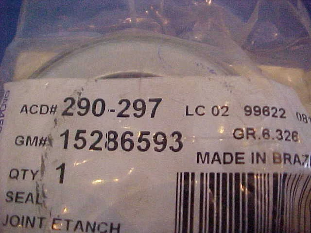 Sello de eje CHEVY Colorado Canyon Hummer sello de eje de transmisión delantera 05 06 07 13 Foto 2 de 4