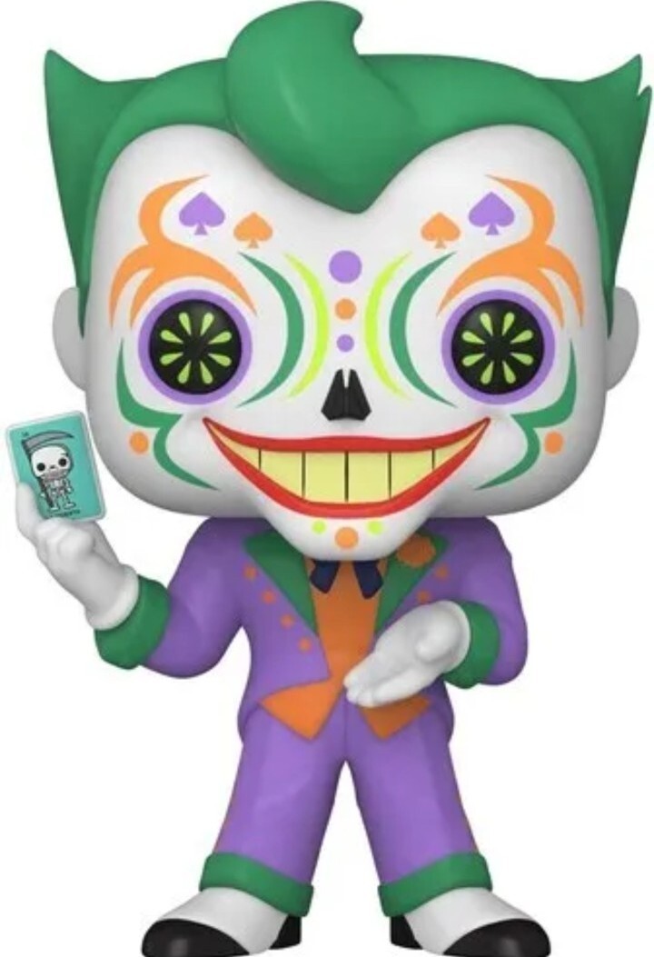 Funko Pop! Dc Super Heroes: The Joker #414 Mint Condition With Protector