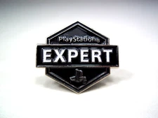 Official Sony PlayStation Expert Logo Promo Pin Video Game Promotional Item NEW