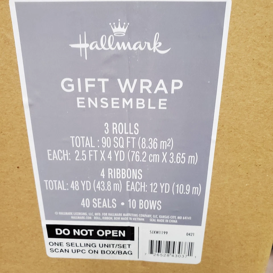 Hallmark Christmas Wrapping Ensemble! - Image 2 of 2