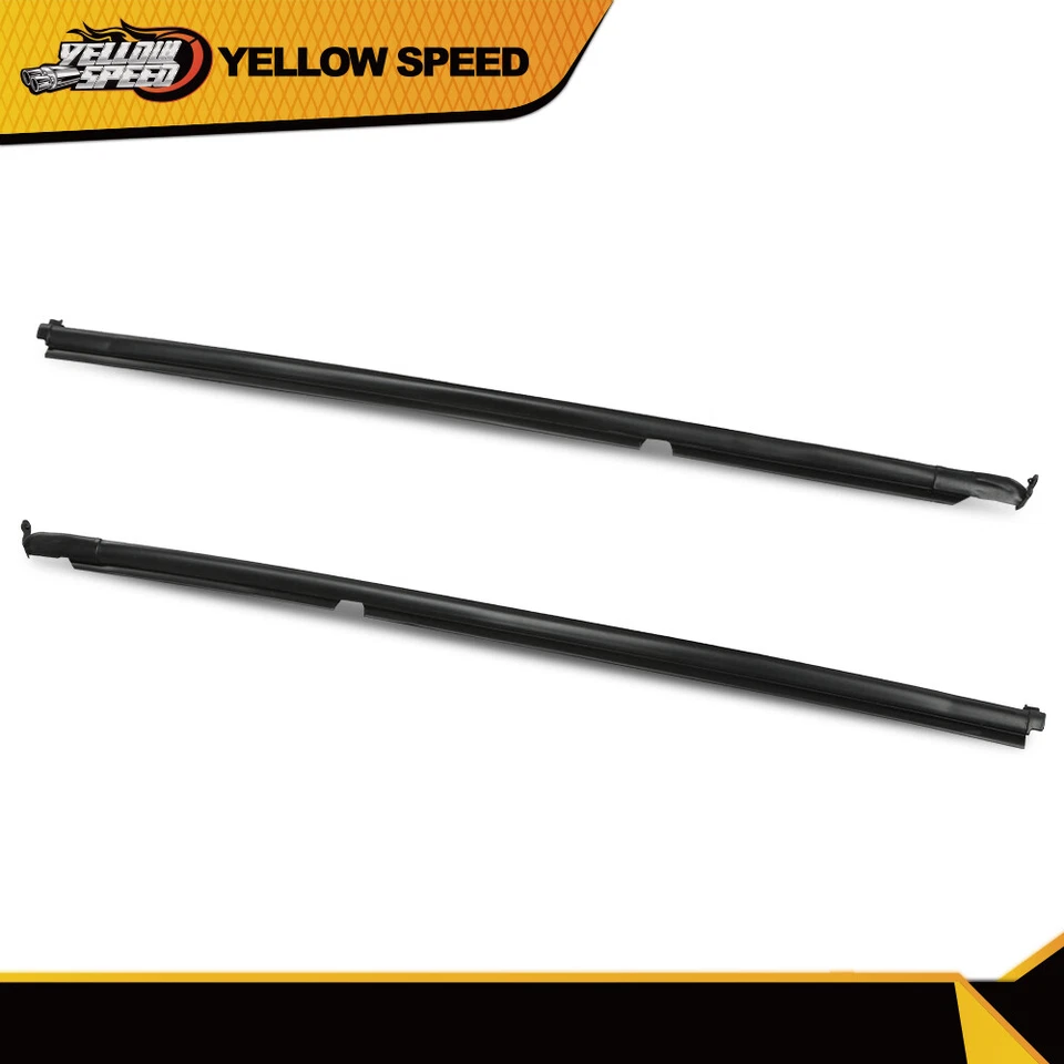 Sellos de resistencia para puerta ventana de vidrio lado derecho e izquierdo aptos para 90-05 Miata MX-5 Foto 4 de 4