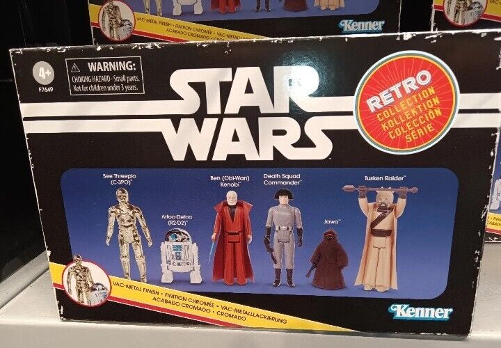 Star Wars Hasbro Kenner Retro Collection Boxed Set 6 Figures Star Wars Hasbro Kenner Retro Collection Boxed Set 6 Figures