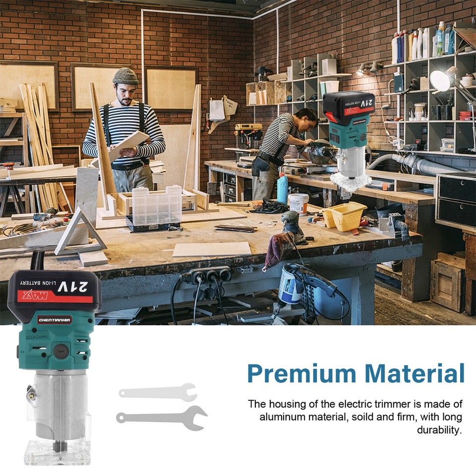 21V Cordless Wood Trimmer 1/4