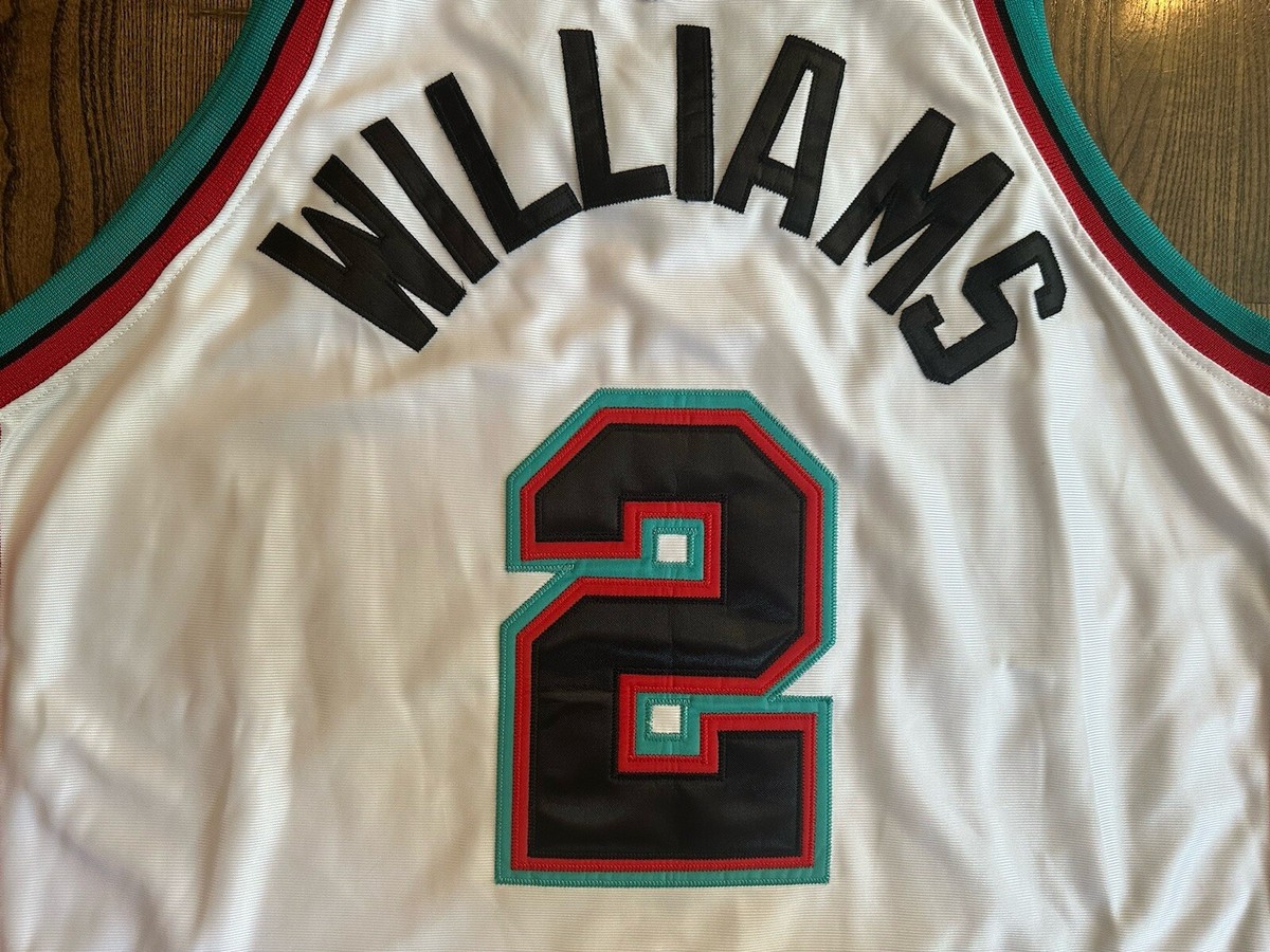 Reebok Authentic JASON WILLIAMS #2 Memphis Grizzlies Jersey