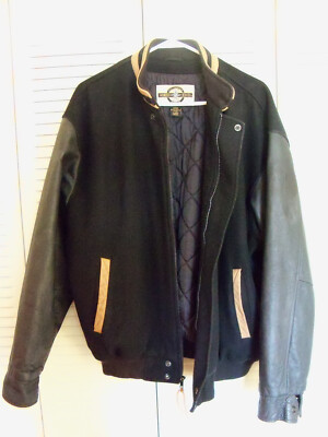 レザージャケット Mens Leather Railroad Jacket XL | eBay