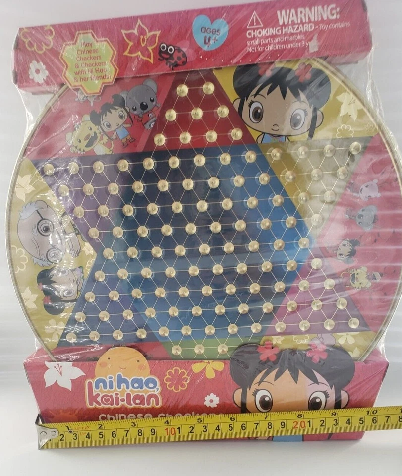 Juego de damas y damas chinas Ni Hao Kai-Lan Nick Jr dibujos animados Nickelodeon Foto 4 de 4