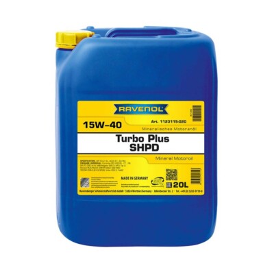 RAVENOL Turbo-Plus SHPD SAE 15W-40 20 L