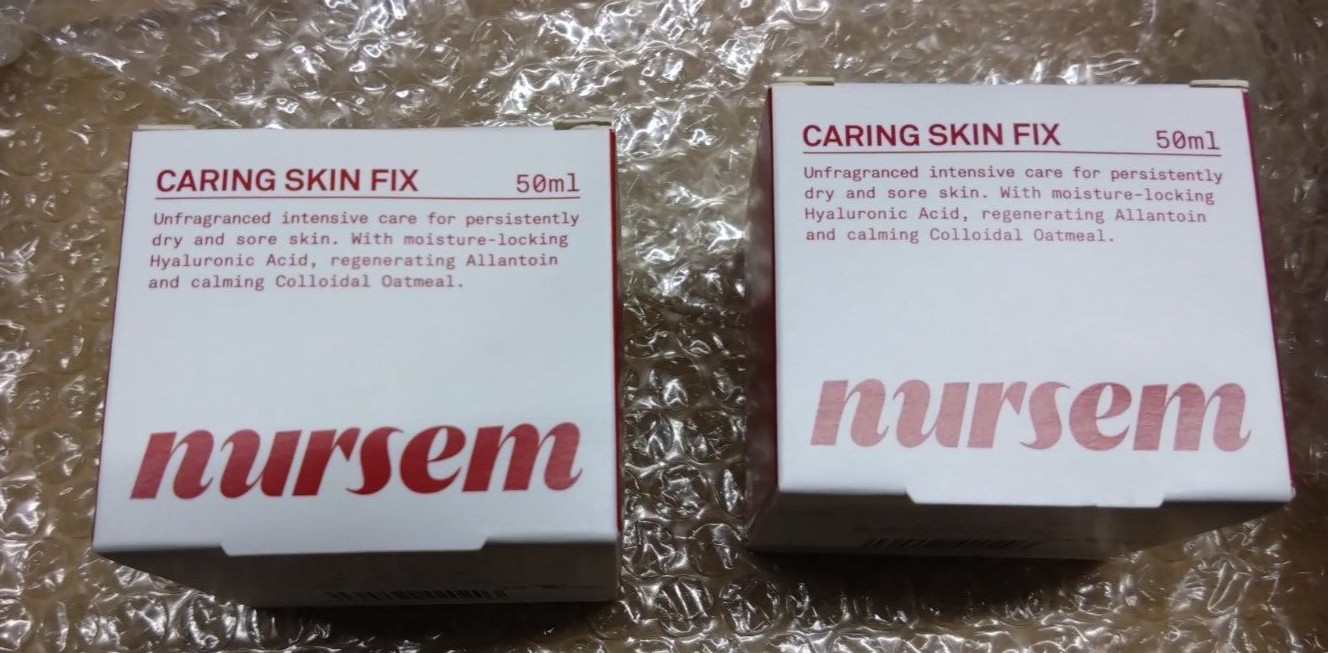 2x Nursem CARING SKIN FIX – 50ml | Intensive Care For Sore and Dry Skin FastP&P