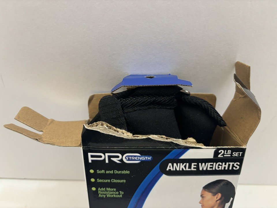 Pro Strength 2 LB Set Ankle Weights, Core, Strength and Toning/Open Unused eBay