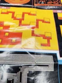 Final Fantasy 1990 Nintendo NES Dungeon Maps / Item Chart NES-FF-USA(A)