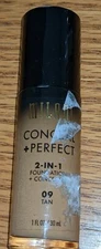  Milani Conceal + Perfect 2-in-1 Foundation + Concealer Tan 09 NEW 1 oz