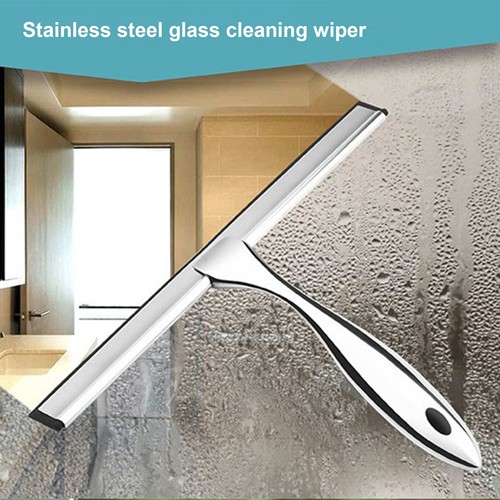 Window Squeegee Rustproof Efficient Cleaning Bathroom Shower Glass Door