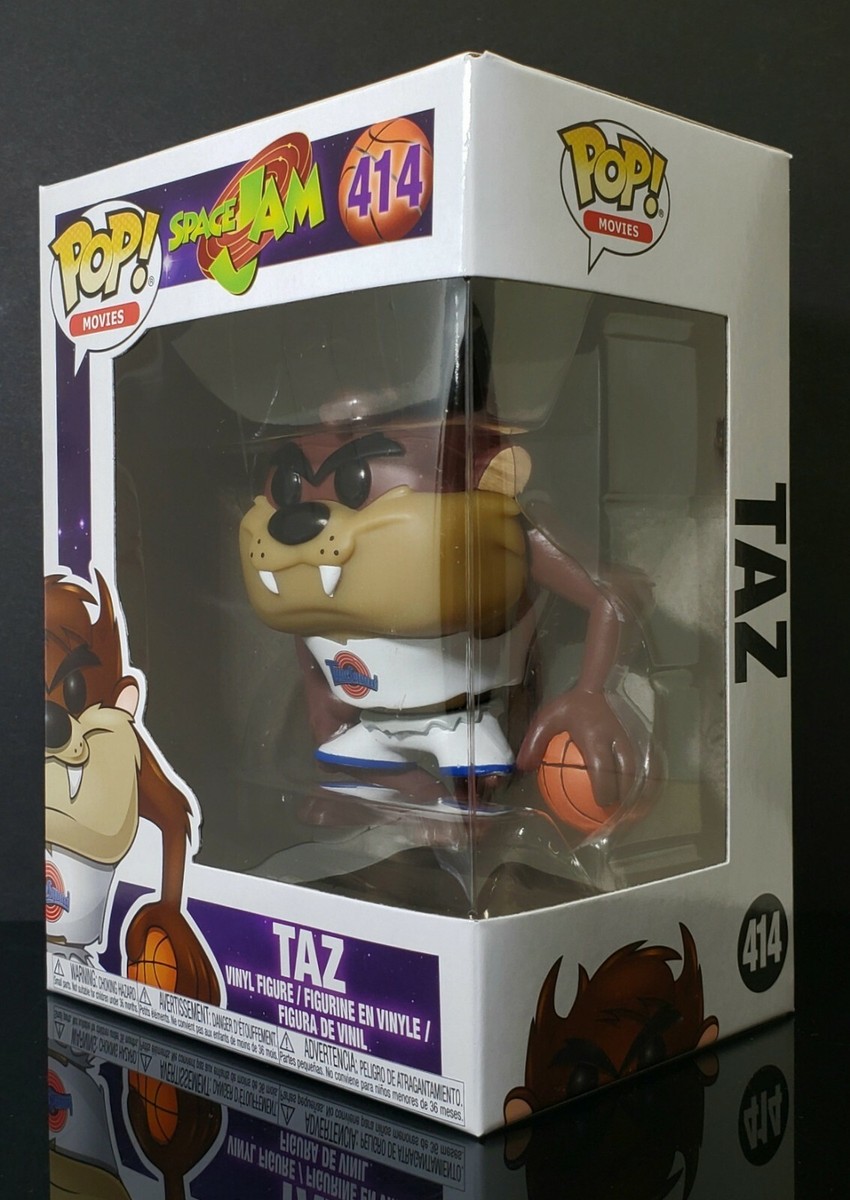 Funko Pop + Protector! Movies #414 Space Jam - Tasmanian Devil