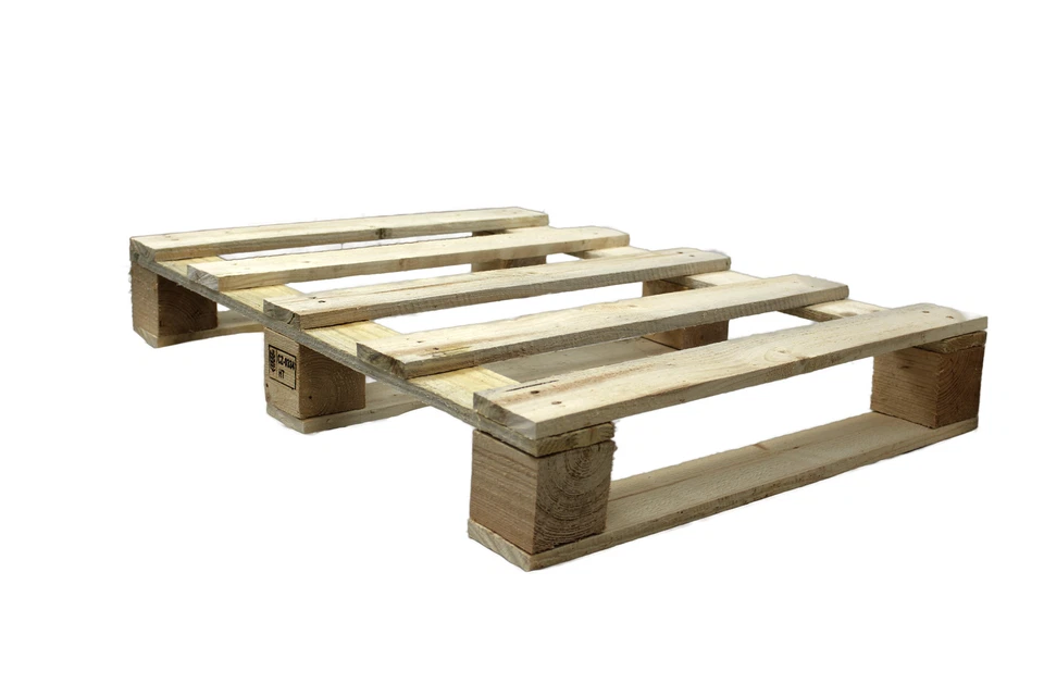 2 Stück Einwegpalette 60 x 80 cm Einwegpaletten Paletten Palette Europalette NEU