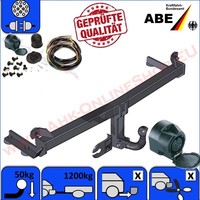 AHK ES13 FüR Seat Cordoba Vario 1996-2002 AnhäNgerkupplung AnhäNgevorrichtung