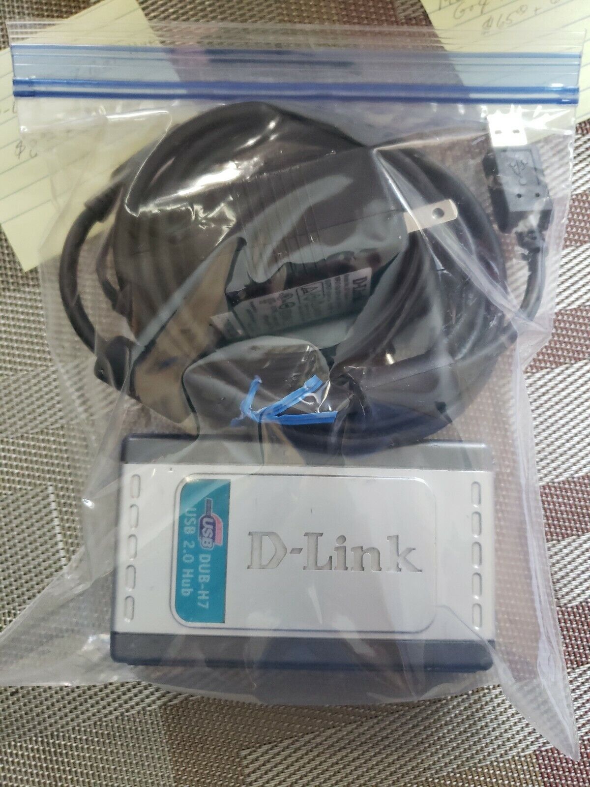 D-Link Classic DUB DUBH7 Hub 7-Ports NEW before selling ☆ External