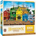 MasterPieces Puzzle 1000 Pezzi Crows Nest Harbor – Panorama Marittimo, Arte Popolare, Per Adulti E Ragazzi Dai 13 Anni