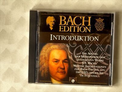 Introduktion: Bach Edition CD Klassik 