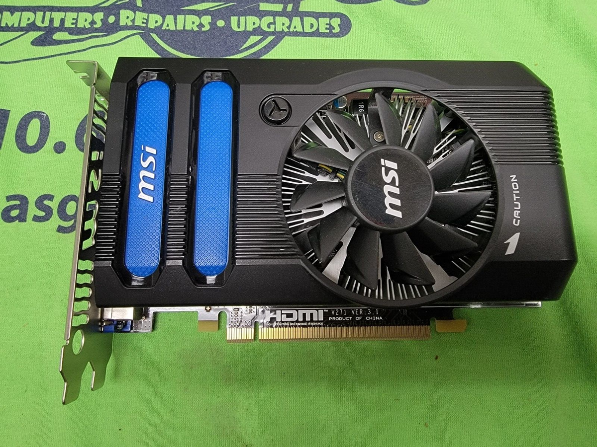 MSI Radeon HD 7770 Graphics Card 1GB GDDR5 RAM R7770-PMD1GD5 PCIe