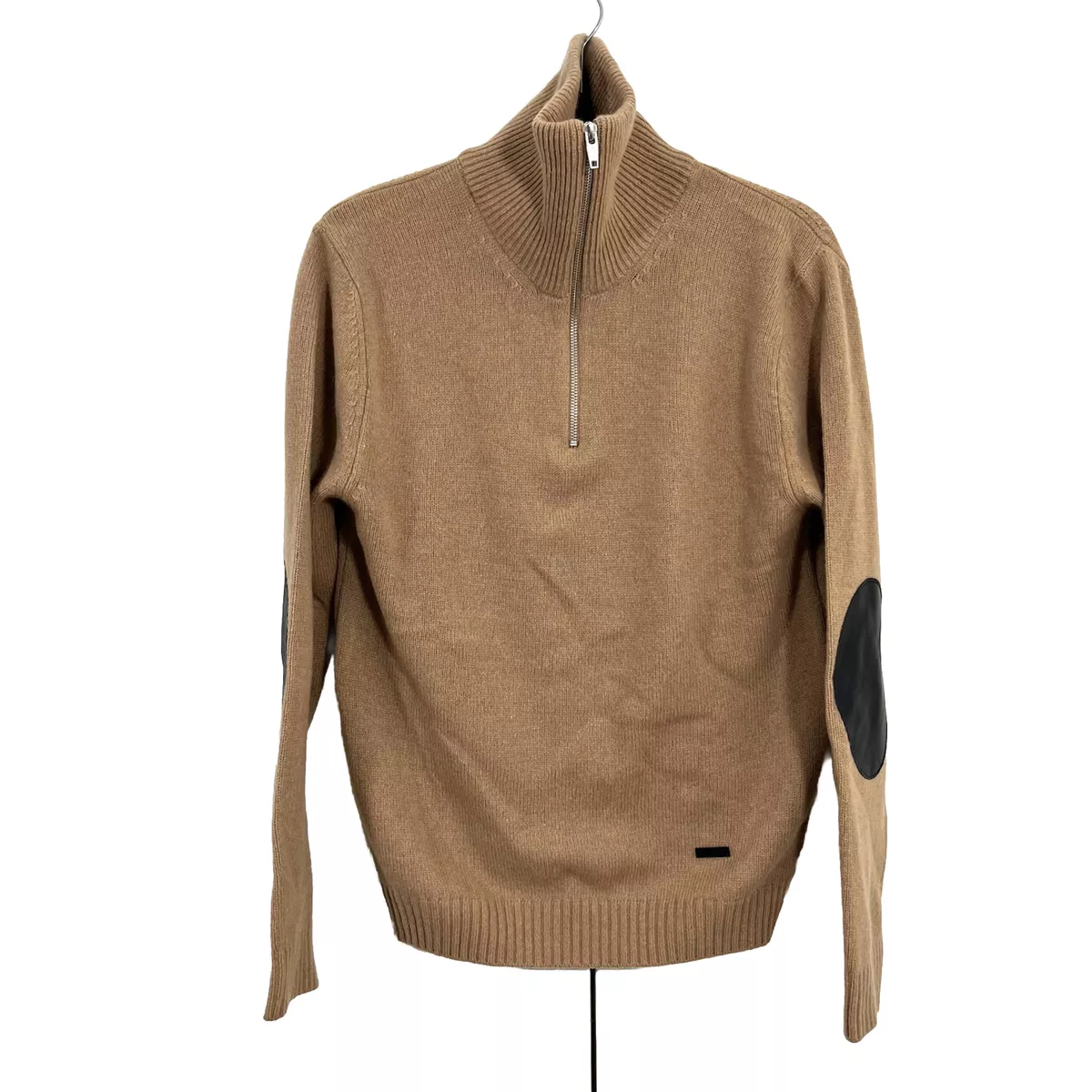Women's sweater with deals leather elbow patches