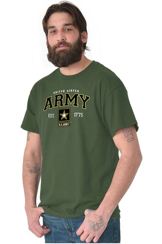 Official United States Army Military Logo Womens or Mens Crewneck T Shirt Tee - 第 6/8 張圖片