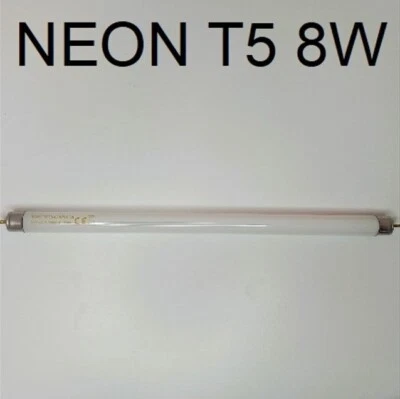 WIMEX S.P.A. (TOP LUX) Tubo fluorescente NEON T5 8W LUCE FREDDA 6500K attacco G5 lunghezza tot. 30 cm