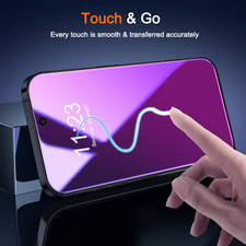 3 Pack Gradient Colorful Privacy Screen Protector for Iphone 17 Pro Max Anti...